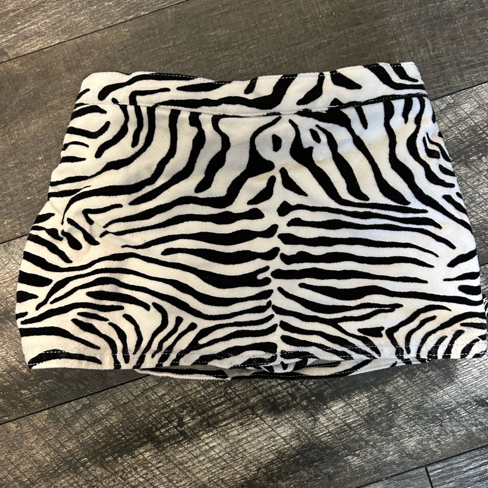 Vintage Gymboree Mod Zebra line  2004 zebra print skirt 18-24 months